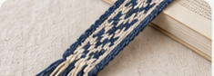 Inkle bookmark