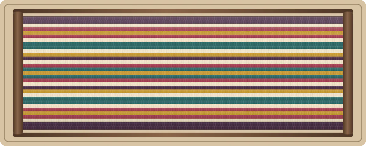 Jewel Lane free plain-weave inkle pattern