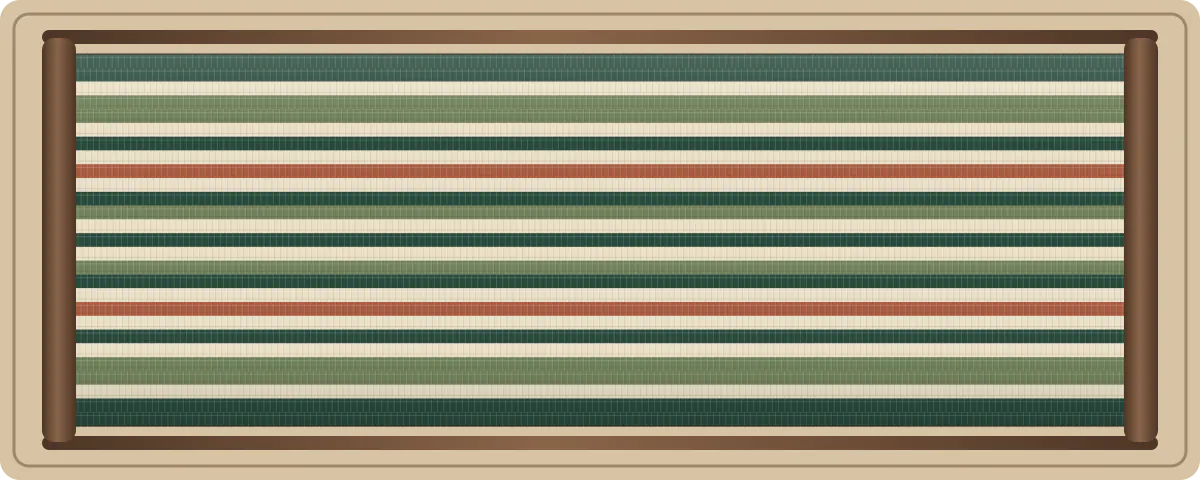 Moss Window free plain-weave inkle pattern