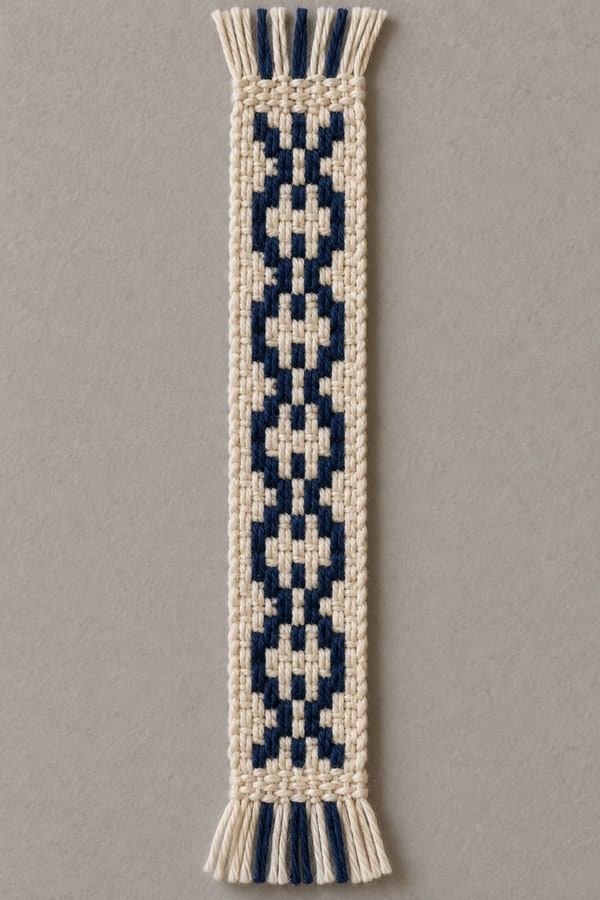 Bordered Pickup Key Fob 17-end maker sample band